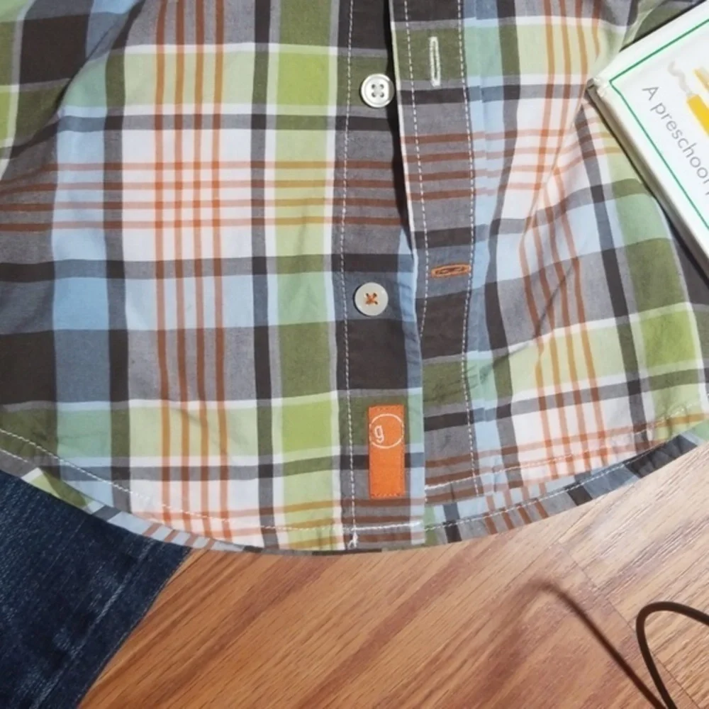 Gymboree‎ short sleeve button up dress shirt